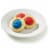 Bakery Fresh Patriotic Thumbprint Cookies Perspective: left
