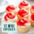 Bakery Fresh Strawberry Shortcake Mini Cupcakes Perspective: left