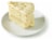 Private Selection Signature Classic White Cake Slice Perspective: left