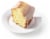 Bakery Fresh Half Lemon Pudding Cake Perspective: left