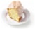 Bakery Fresh Sour Cream Pudding Cake Slice Perspective: left