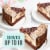 Bakery Fresh Fudge Brownie Ice Cream Cake Perspective: left