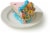 Bakery Fresh Unicorn Ice Cream Cake Perspective: left