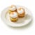 Bakery Fresh Mini Orange Cream Cupcakes Perspective: left
