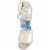 Pet Pride® Natural Rawhide Dog Bone Perspective: left