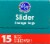Kroger®  1-Gallon Slider Storage Bags Perspective: left