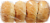 Bakery Fresh Goodness Jumbo Plain White Kaiser Rolls Perspective: left