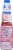 Kimura Strawberry Ramune Soda Bottle Perspective: left