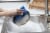 Dawn® Non-Scratch Scouring Pads - Blue Perspective: left
