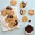 Nordic Ware Geo Cast Cookie Stamps - Silver Perspective: left