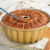 Nordic Ware Reusable Silver Bundt Cake Thermometer Perspective: left