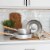 Nordic Ware Naturals 3 QT Sauce Pan Perspective: left
