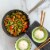 Nordic Ware Superior Aluminized Steel Spun Wok, 8-Inch Perspective: left
