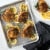 Naturals® Quarter Sheet with Oven-Safe Nonstick Grid Perspective: left