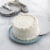 Nordic Ware Dessert Stand with Dome Lid, Sea Glass Perspective: left