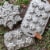 Nordic Ware Snowflake Cakelets Pan - Platinum Perspective: left