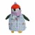 Manhattan Toy Any Year Hanging Christmas Polly Penguin Plush Advent Calendar Perspective: left