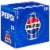 Pepsi Cola® Soda Cans Perspective: left
