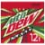 Mountain Dew Merry Mash Up Cranberry Pomegranate Soda Can Perspective: left