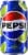 Pepsi® Lime Soda Cans Perspective: left