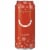 Bubly™ Strawberry Flavored Sparkling Water Can Perspective: left
