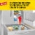 Glad Zipper Gallon Food Storage and Freezer Plastic Bags Perspective: left