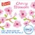Glad ForceFlex MaxStrength with Febreze Cherry Blossom Scent Tall Kitchen Drawstring Trash Bags Perspective: left