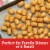 Ore-Ida Mini Tater Tots Seasoned Shredded Frozen Potatoes Perspective: left