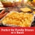 Ore-Ida Golden Crispers! Crispy French Fry Fried Frozen Potatoes Perspective: left