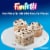 Pillsbury Funfetti Vanilla Frosting with OREO Cookie Pieces Perspective: left