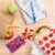 Annie's Organic Berry Patch Gluten Free Bunny Fruit Snacks Perspective: left