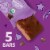 Annie's Organic Dipped Chocolate Chip Granola Bars Perspective: left