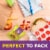 Annie's Sour Bunnies Value Pack Fruit Flavored Snacks Perspective: left