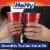 Hefty® Party On! Red Plastic Party Cups Perspective: left