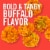 Dave's Killer Bread Bold Buffalo Organic Snack Bites, Buffalo Flavored Organic Snacks Perspective: left