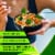Vital Pursuit Garlic Herb Grilled Chicken Bowl High Protein Portion Aligned Meal Perspective: left
