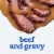 Gerber® 2nd Foods Beef and Gravy Stage 2 Baby Food Perspective: left
