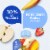 Gerber Toddler Foods Apple Mango Strawberry Clean Label Project Pouch Perspective: left