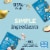 Gerber Natural Whipped Melts Baby Snacks Banana Blueberry Perspective: left