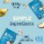 Gerber Natural Whipped Melts Baby Snacks Banana Pear 0.85 oz Bag Perspective: left