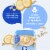 Gerber Cereal for Baby Probiotic Oatmeal Baby Cereal Banana Canister Perspective: left
