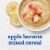 Gerber Stage 2 Baby Food Apple Banana Mixed Cereal Puree Tubs Baby Cereal Perspective: left