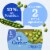Gerber 2nd Foods for Baby Natural Food Pea Perspective: left