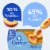 Gerber 2nd Foods Baby Food Peach Puree Clean Label Project 4 oz Tubs (2 Pack) Perspective: left