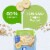 Gerber 2nd Foods Organic for Baby Grain & Grow Oatmeal Baby Cereal Banana Canister Perspective: left