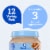 Gerber 2nd Foods Puree Favorites Chicken and Turkey Baby Food Variety Pack Jars Perspective: left