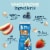 Gerber Snacks for Baby Grain &amp; Grow Puffs Banana &amp; Apple Strawberry Variety Pack Perspective: left