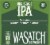 Wasatch® Brewery Our Share IPA Beer Perspective: left