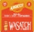 WaSatch Brewery Apricot Hefeweizen Beer Perspective: left