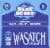 WaSatch Brewery Blue Berry Hefeweizen Perspective: left